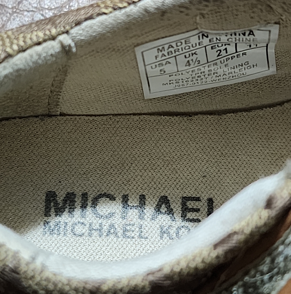 Michael Kors Kids Brown Shoes - Picture 6 of 8
